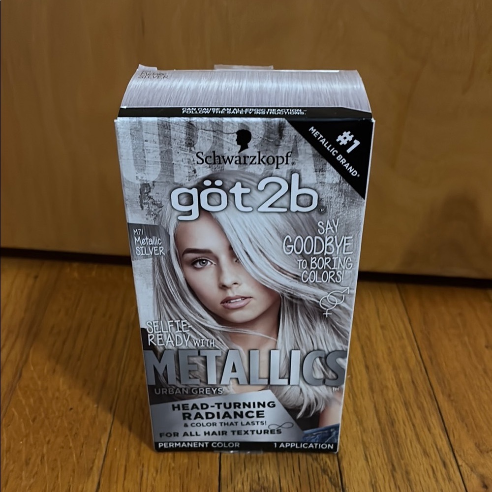 Schwarzkopf got2b Metallic Silver Hair Dye